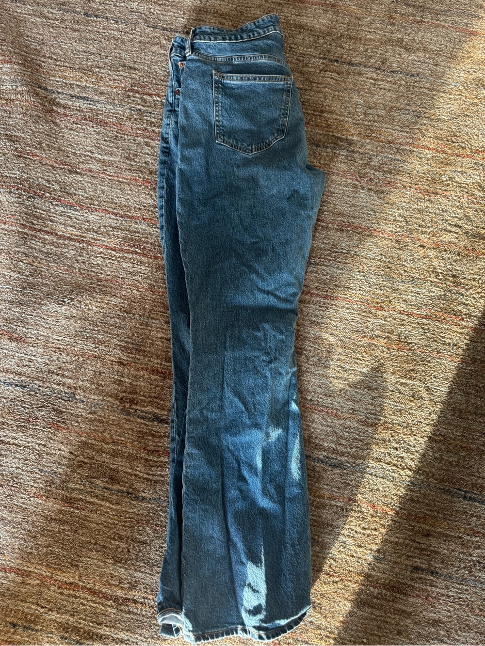 Abercrombie Curve Love Boot Cut Jeans